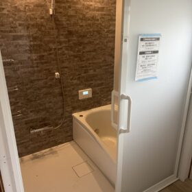 みやこ町にてシステムバスの工事